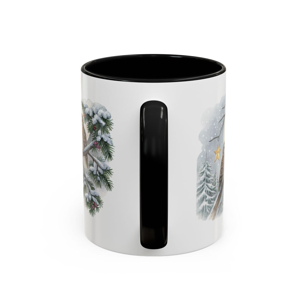 Delightful Winter Forest Scene Mug for Every Sip