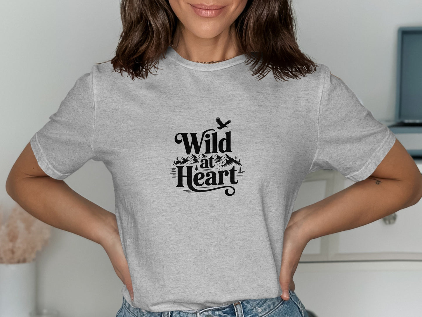 Wild at Heart Graphic Casual T-shirt product