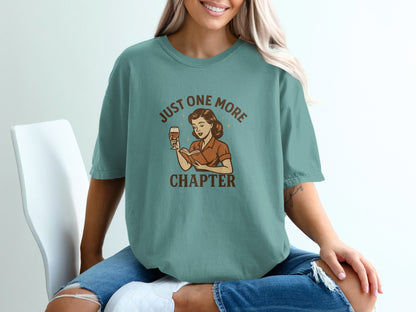 Just One More Chapter Vintage Graphic T-Shirt product