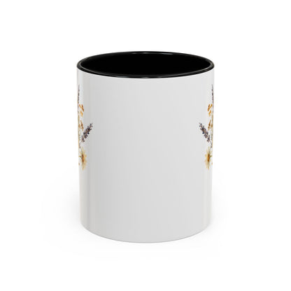 Floral Pattern Semi-Glossy Tea and Coffee Mug Product