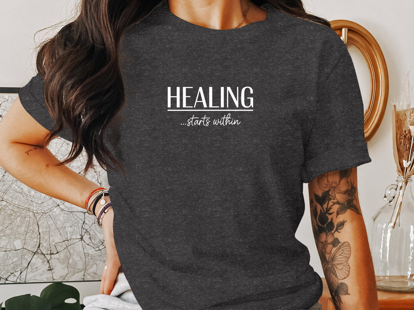 Healing Starts Within Graphic T-shirt product type