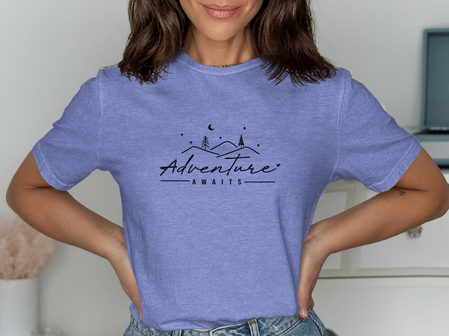 Adventure Awaits Graphic Tee shirt product type