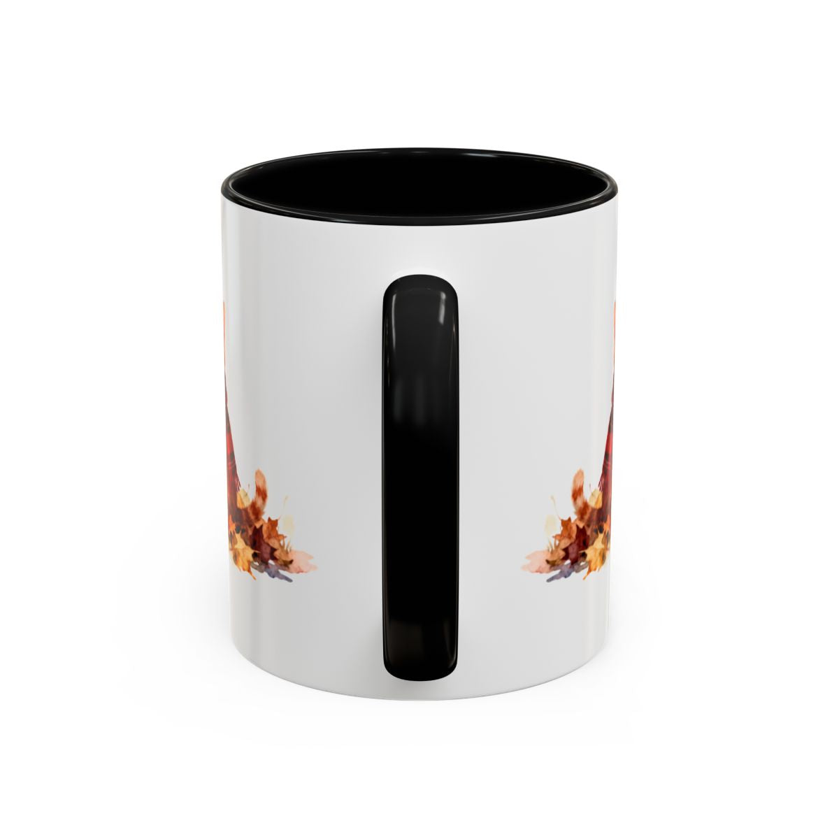 Autumn Leaves and Lantern Design Ceramic Mug product