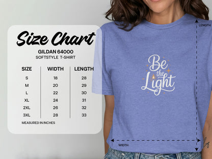 Be the Light Printed Softstyle T-Shirt product
