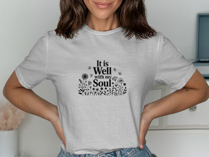 It is Well with My Soul Graphic Printed T-Shirt product