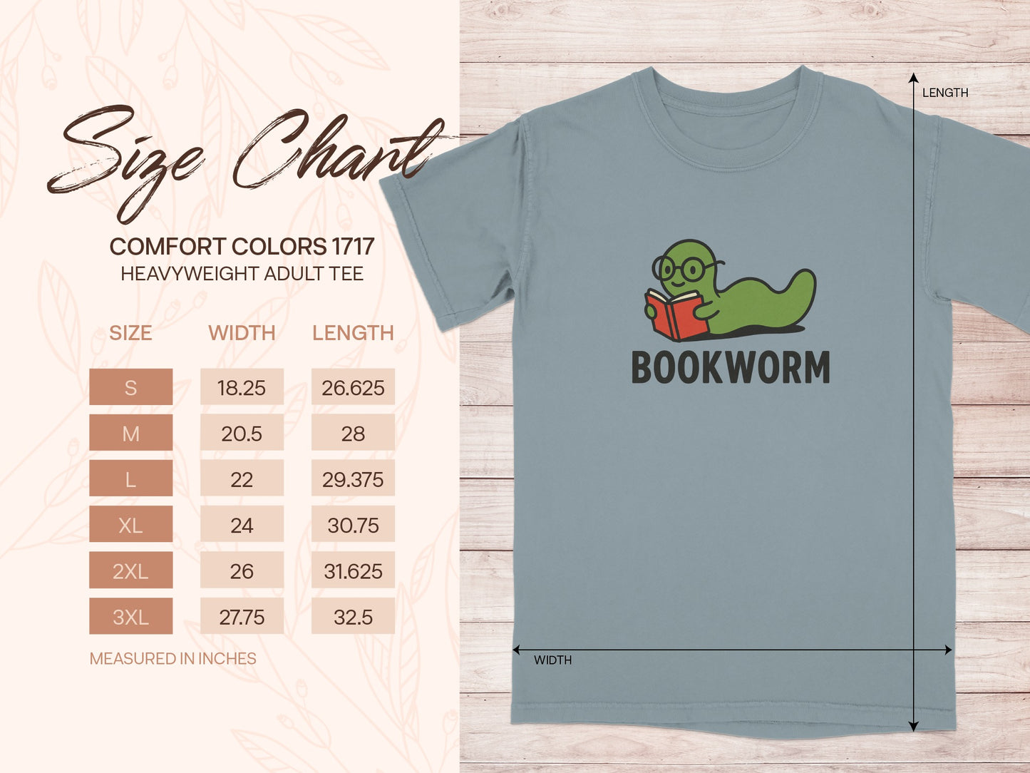 Reading Bookworm Graphic Design Adult Tee product
