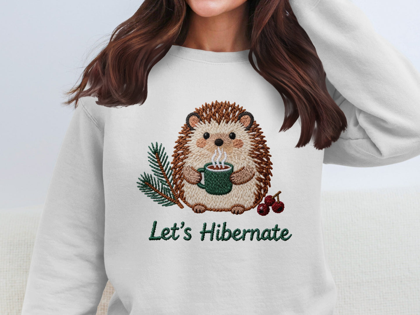 Let's Hibernate Hedgehog Sweatshirt