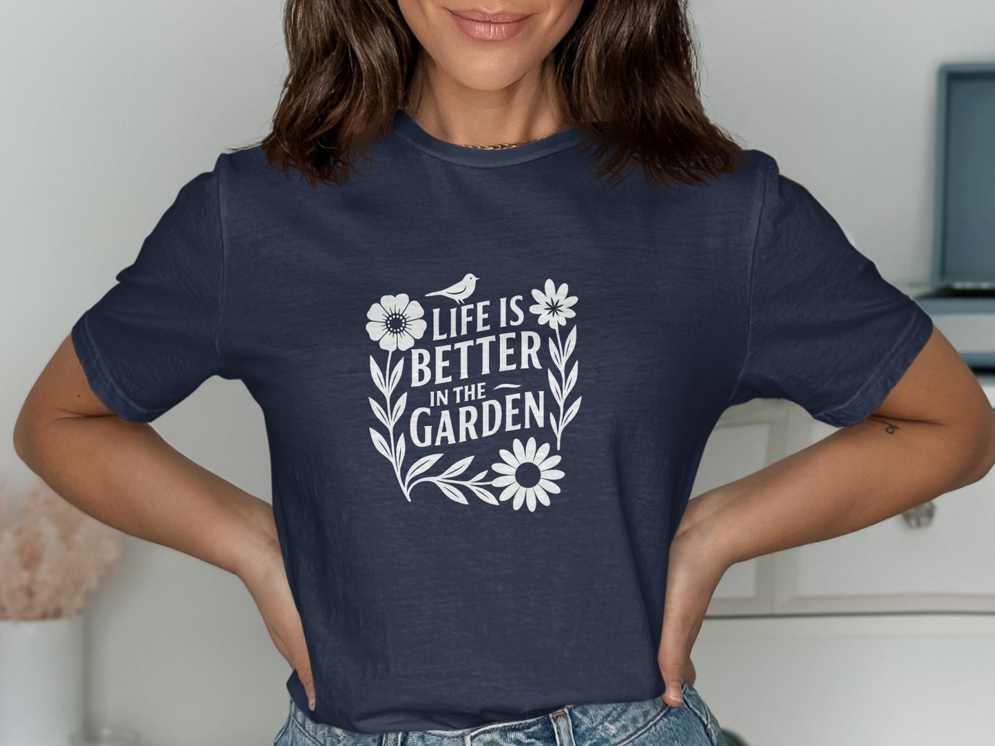 Life is Better in the Garden Graphic T-Shirt product type