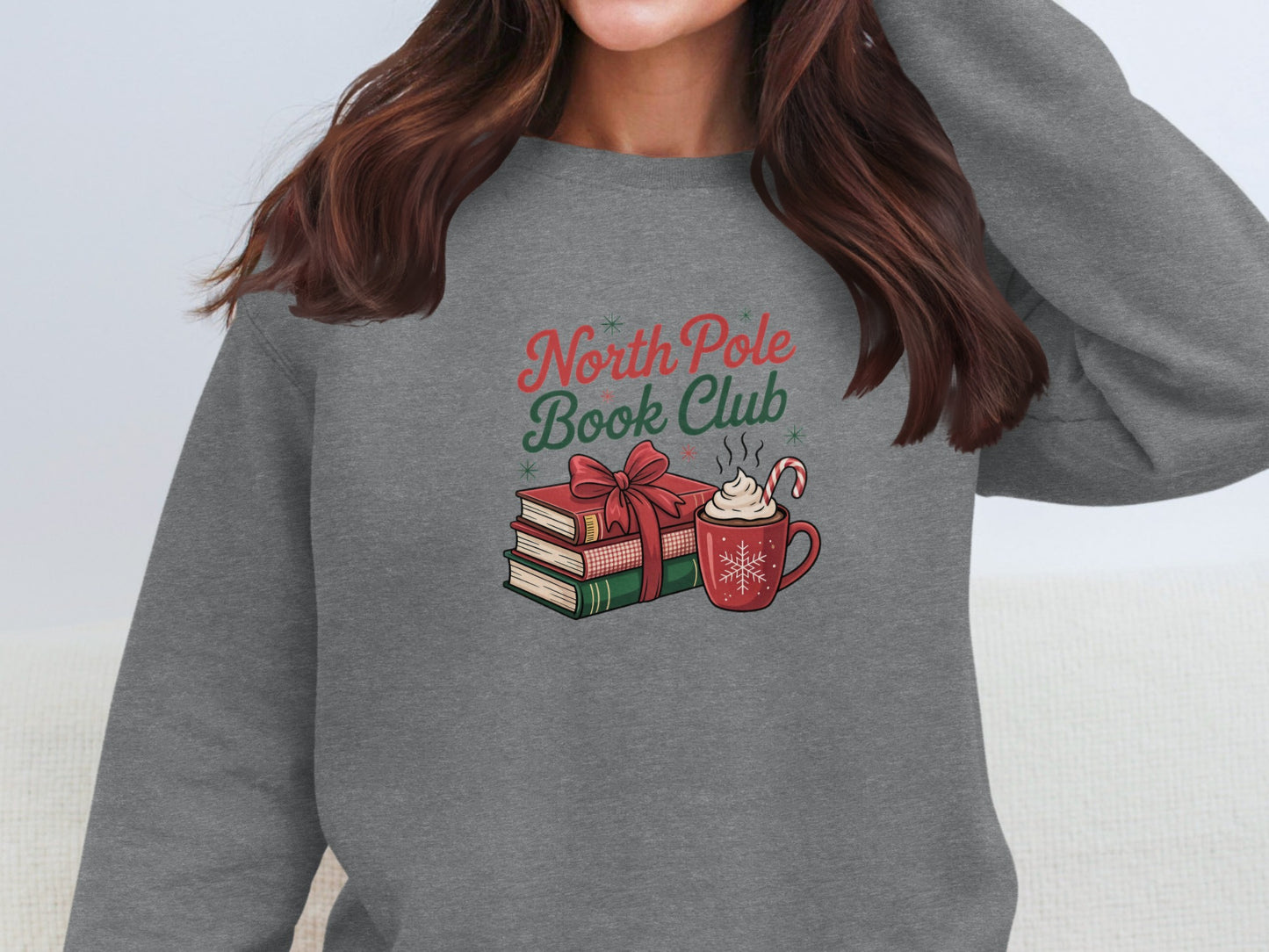 North Pole Book Club Graphic Sweatshirt product