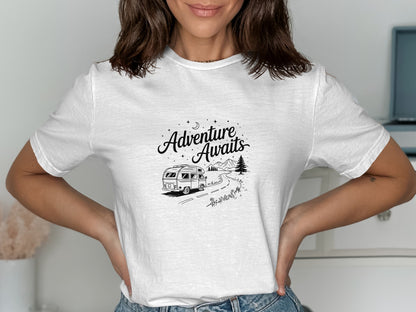 Adventure Awaits Graphic Tee Shirt product
