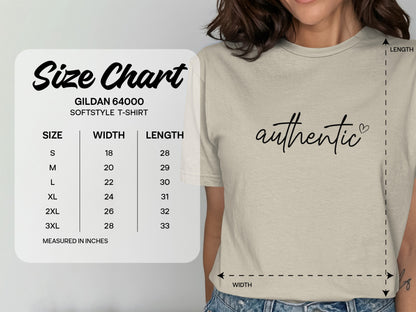 Authentic Design Softstyle T-Shirt Product