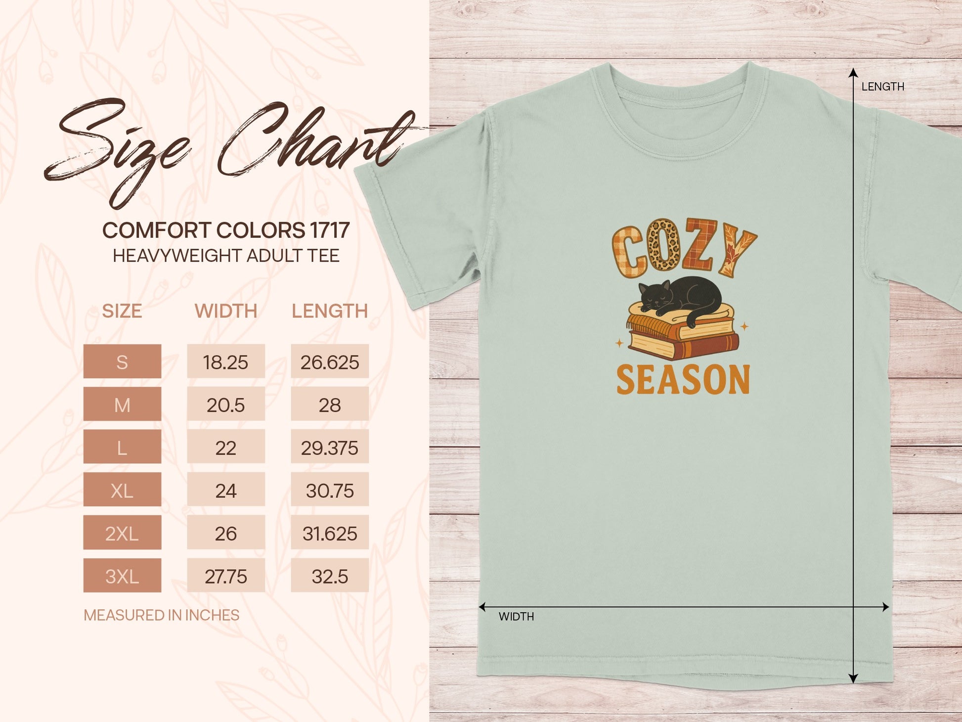 Cozy Autumn Season Graphic T-Shirt product