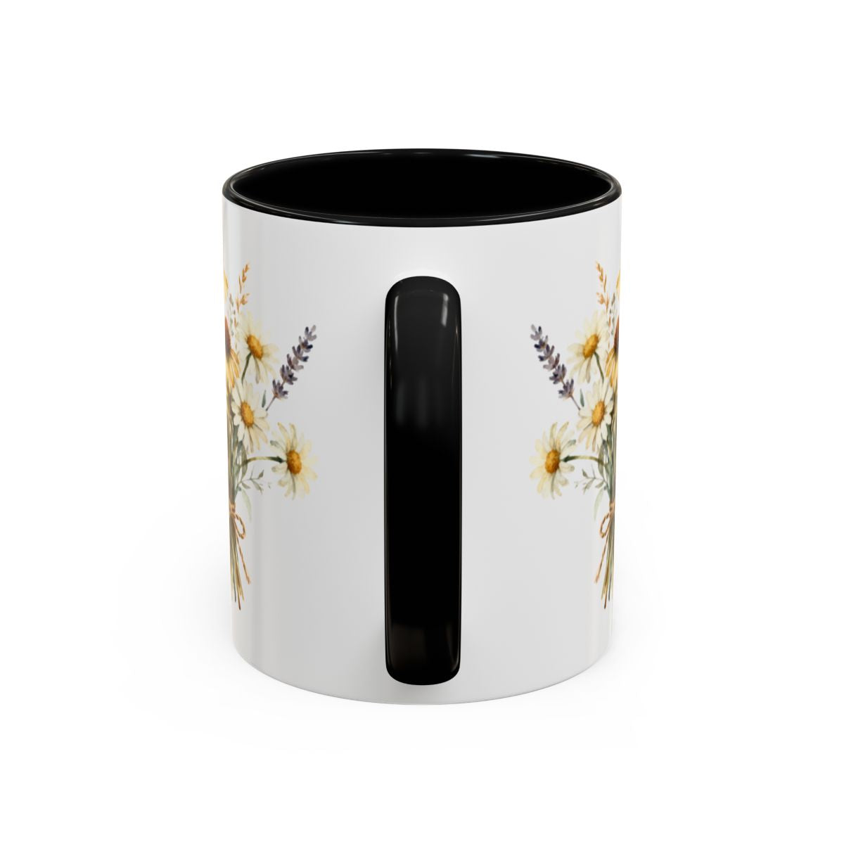 Floral Bouquet Design On White Coffee Mug product type
