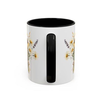 Floral Bouquet Design On White Coffee Mug product type
