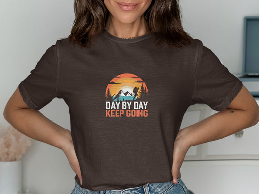 Day By Day Keep Going Graphic T-Shirt product type
