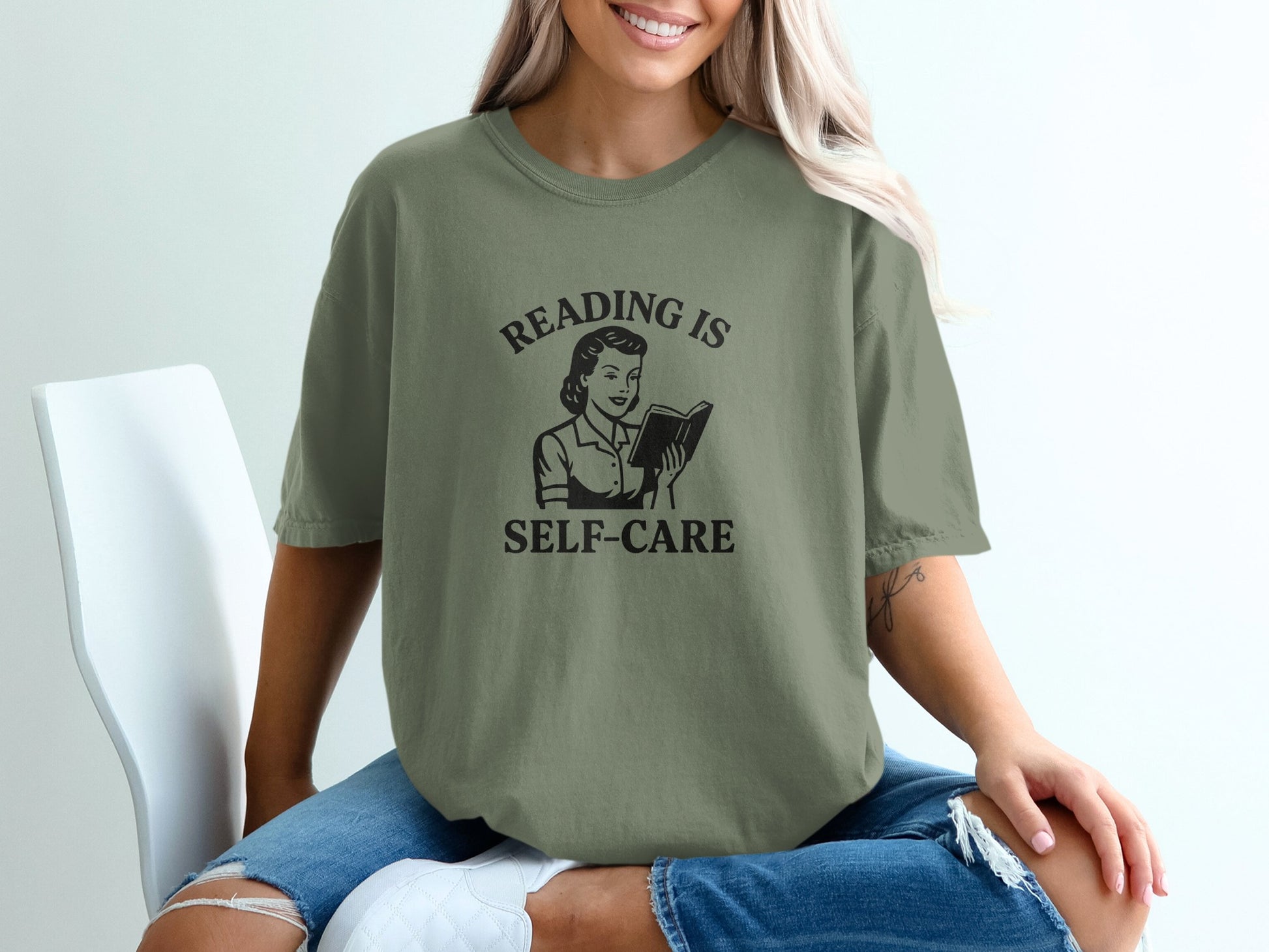 Reading is Self-Care Graphic Tee shirt product