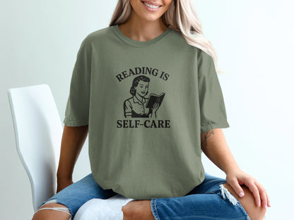 Reading is Self-Care Graphic Tee shirt product
