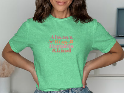 Always Stay Humble and Kind Graphic Tee product type
