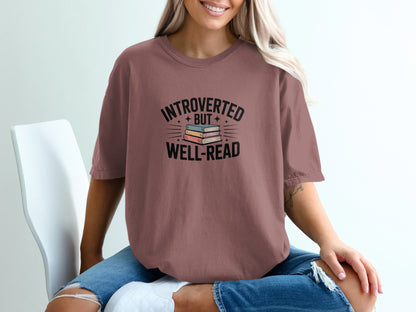 Introverted But Well-Read Graphic Tee product