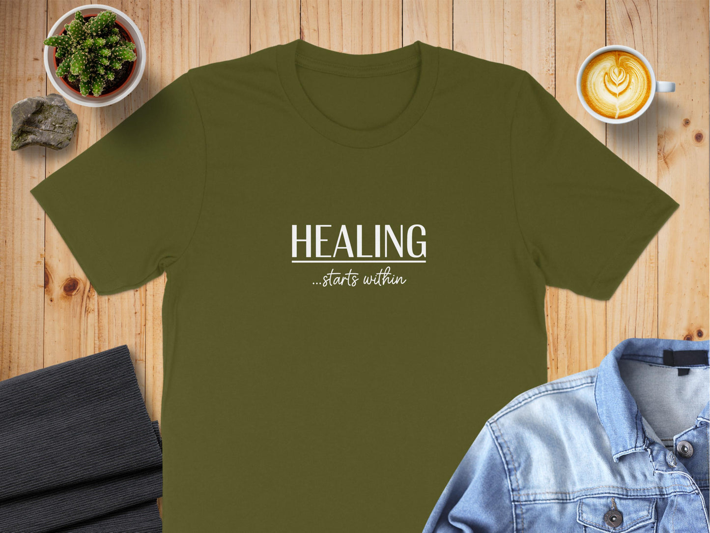 Healing Starts Within Motivational T-shirt product