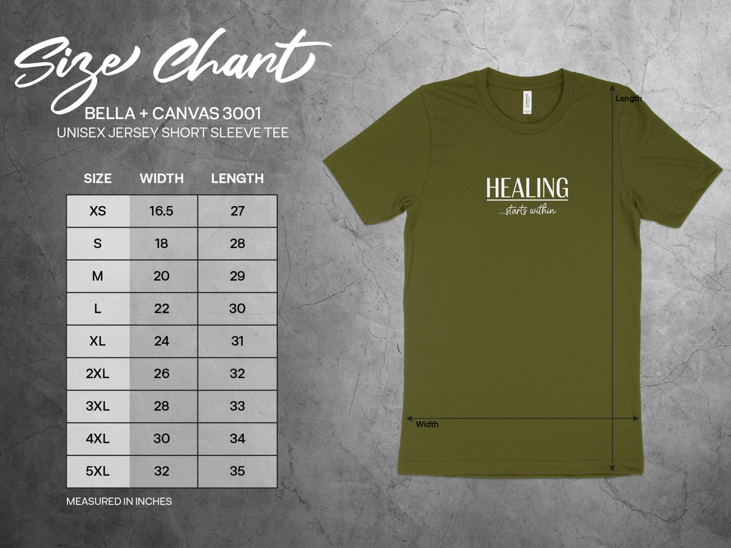 Healing Starts Within Inspirational T-Shirt product