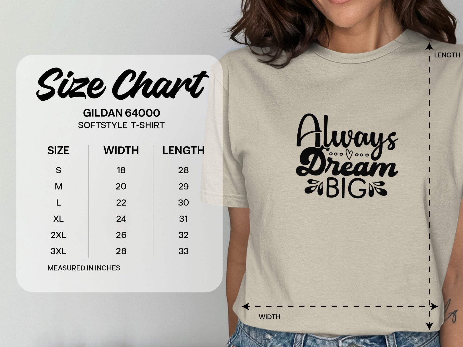 Always Dream Big Inspiring T-shirt product