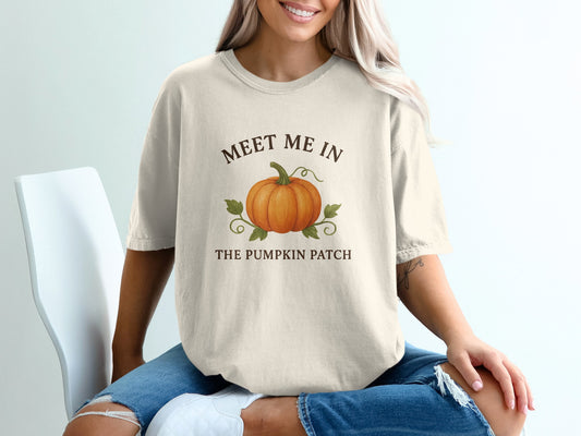 Meet Me In The Pumpkin Patch Graphic Shirt product