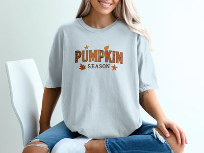 Pumpkin Season Graphic Tee Unisex Casual T-shirt product