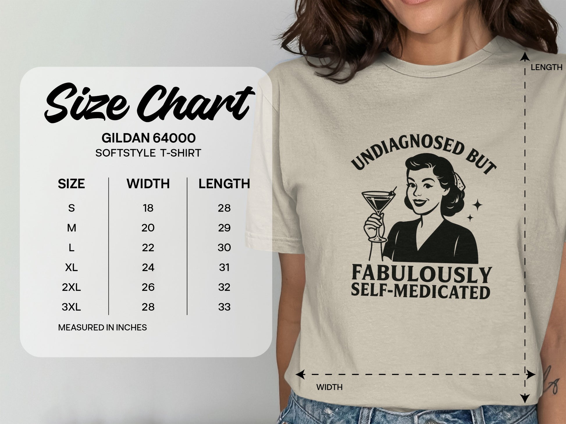 Undiagnosed But Fabulously Self-Medicated T-shirt