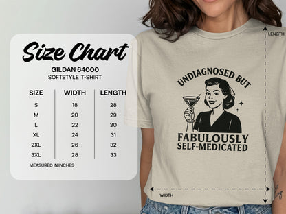 Undiagnosed But Fabulously Self-Medicated T-shirt