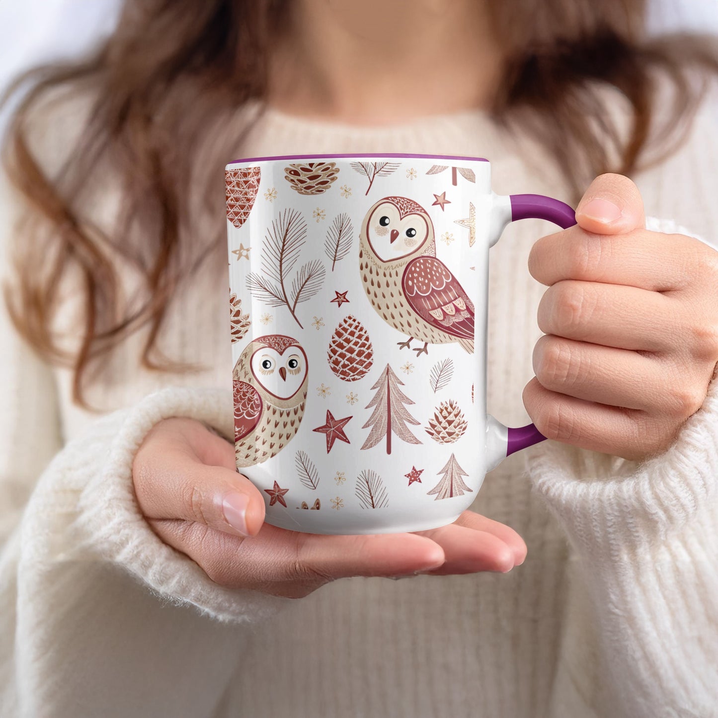 Cute Owl Design Mug Ideal for Cozy Mornings