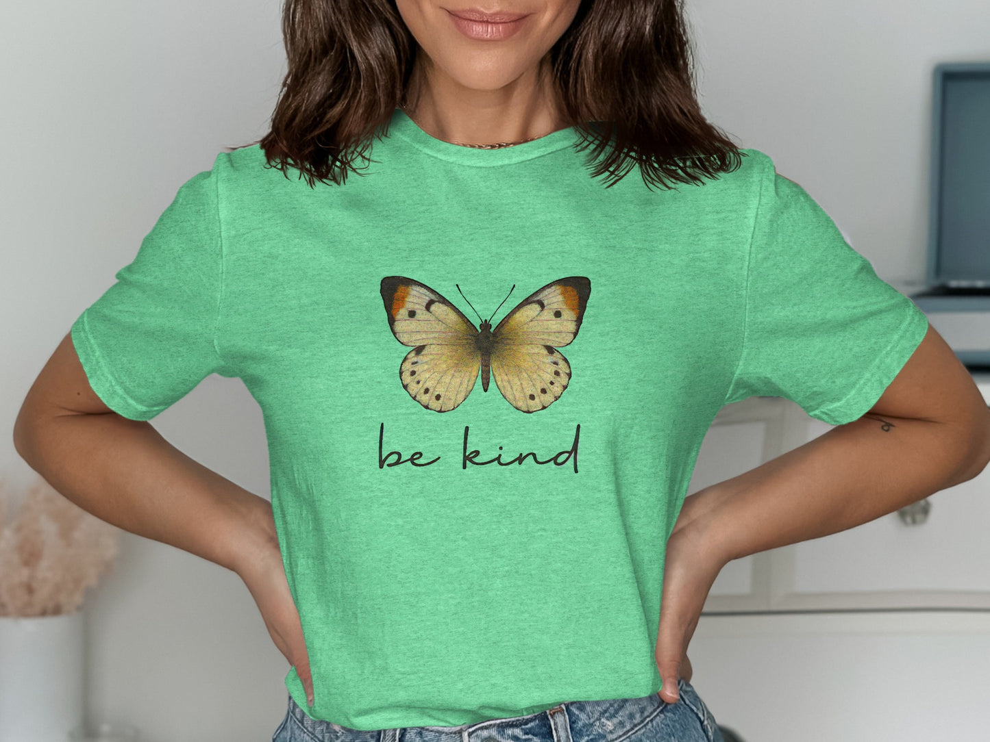 Be Kind Butterfly Graphic Tee Shirt product type