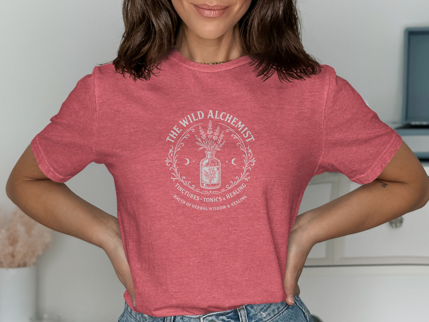 The Wild Alchemist Red Graphic Tee product type