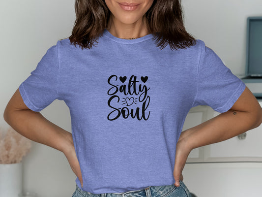 Salty Soul Graphic Statement Tee shirt product type