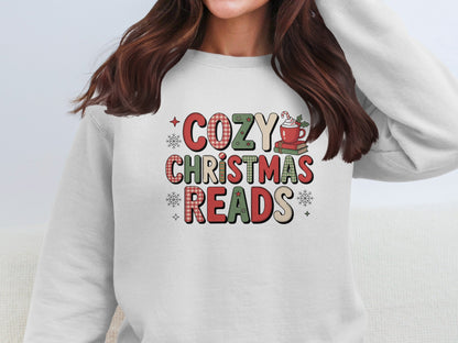 Cozy Christmas Reads Sweatshirt for Holiday Season