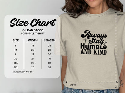 Always Stay Humble And Kind T-shirt product