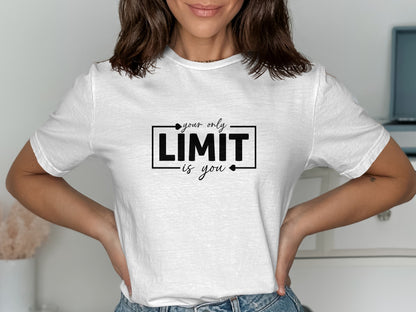 Your Only Limit Is You Graphic Print T-shirt product type