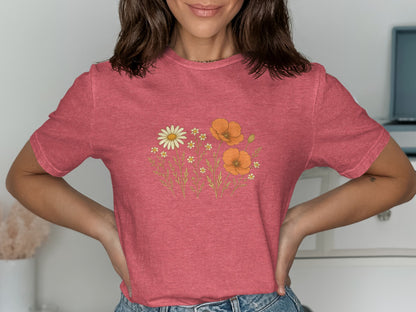 Floral Blossom Design Women's T-Shirt product type