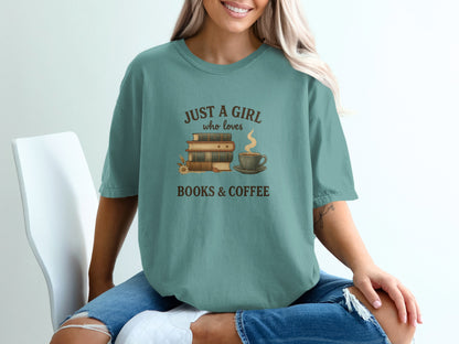 Just a Girl Who Loves Books and Coffee product type