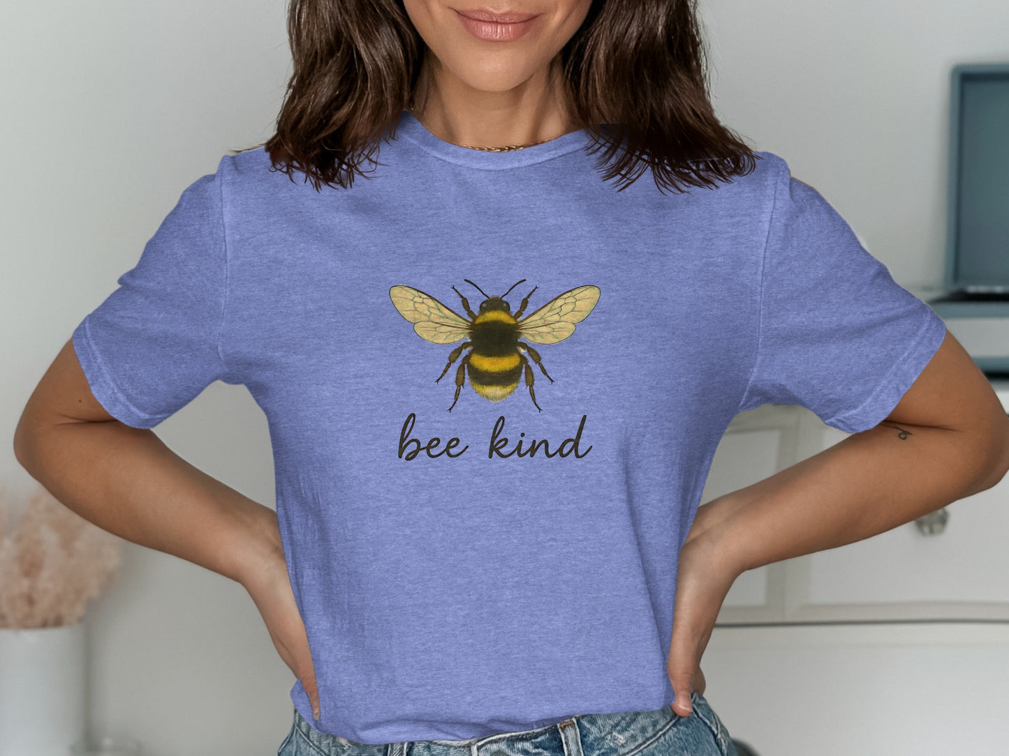 Bee Kind Graphic Print Short Sleeved T-shirt product type