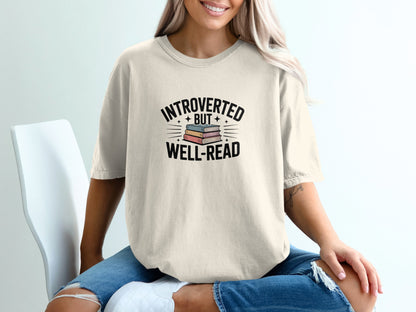 Introverted But Well-Read Graphic Tee product