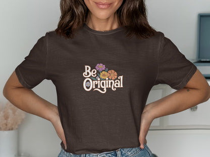 Be Original Graphic Tee Floral Print Shirt product