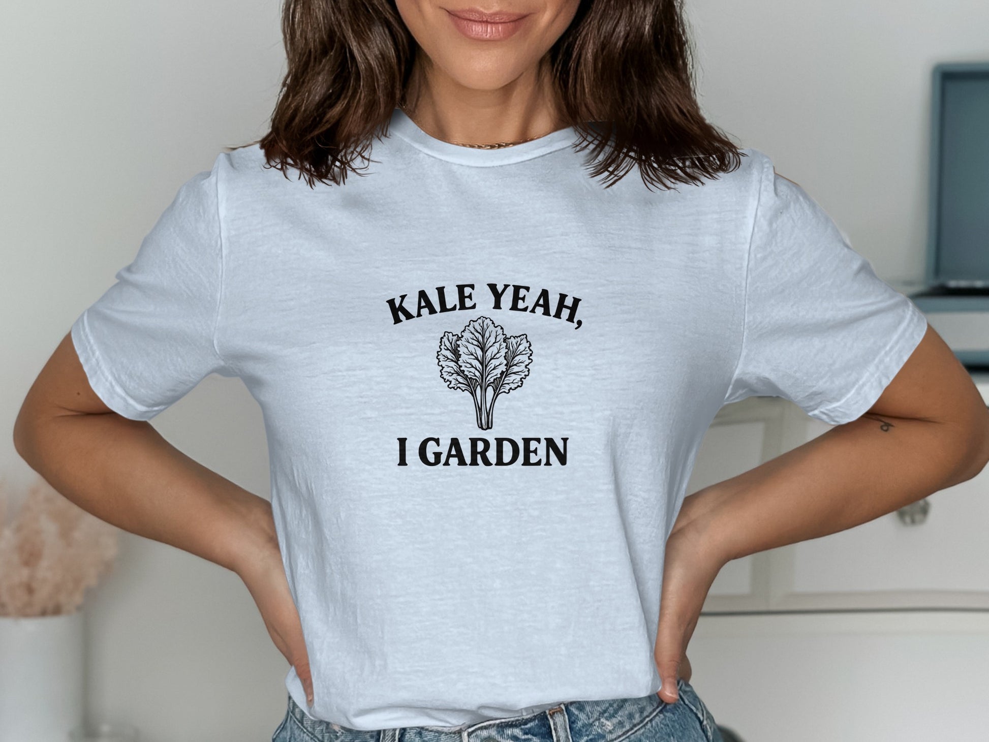 Kale Yeah I Garden Graphic T-shirt Casual Wear product