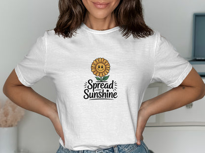 Spread Sunshine Graphic T Shirt Casual Top product