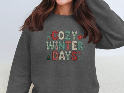Cozy Winter Days Graphic Sweatshirt