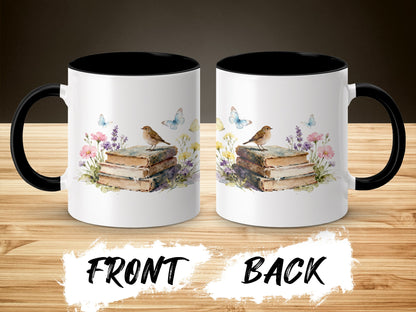 Vintage Bird and Butterfly Theme Mug product type