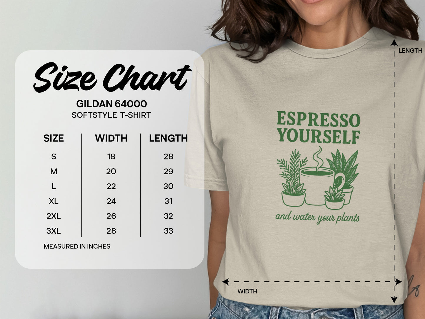 Espresso Yourself and Water Your Plants T-shirt product