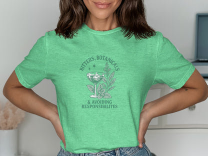 Bitters Botanicals & Avoiding Responsibilities shirt