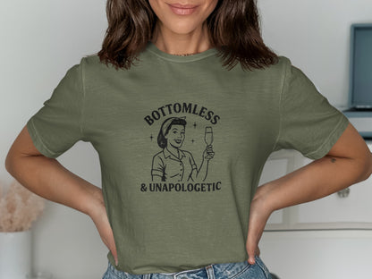 Bottomless and Unapologetic Graphic Tee product type
