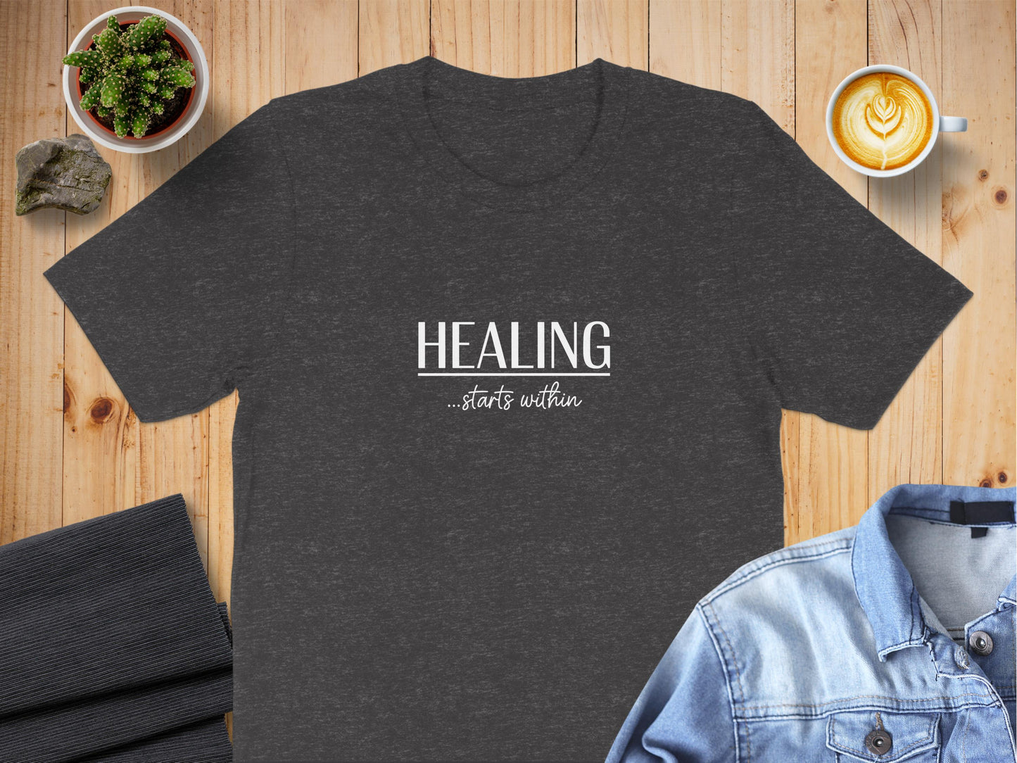 Healing Starts Within Motivational T-Shirt product